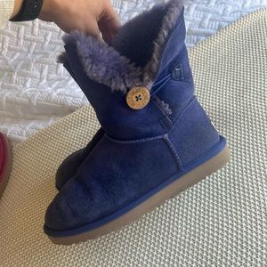 Indigo (bluish purple) Bailey Button Uggs- Womens 9